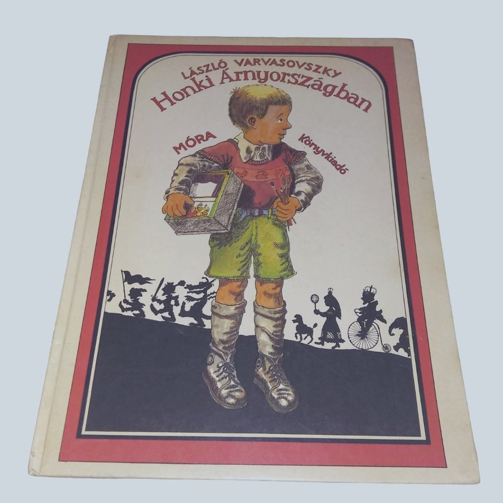 VTG Henry in Shadowland (Lazlo Varvasovszky) Mora Hardcover Hungarian 1987 RARE